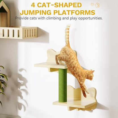 DWVO Cat Wall Shelves and Perches - Image 6