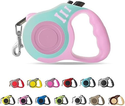 Retractable Dog Leash Automatic Telescopic Tractor Dog Tape by LIEVUIKEN