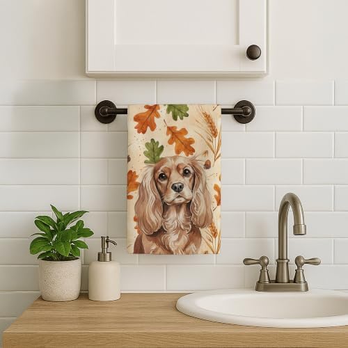 Caroline's Treasures Cavalier King Charles Spaniel Dogs Kitchen Towel - Image 2