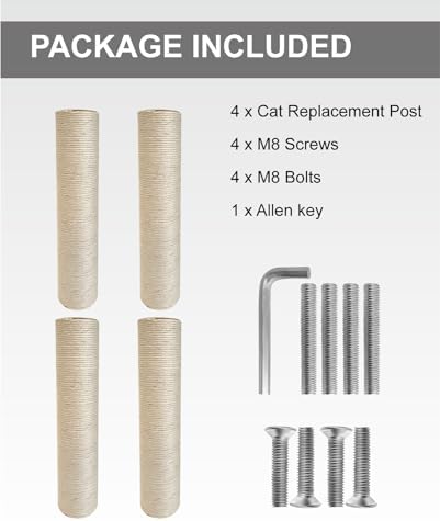 TIMHAKA Cat Scratching Post Replacement - Image 2