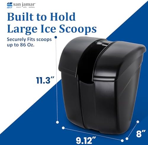 Ice Scoop Holder, San Jamar Saf-T-Ice - Image 4