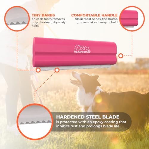 EquiGroomer 5-Inch Undercoat Deshedding Brush - Image 4