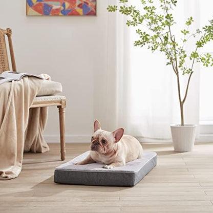 Orthopedic Memory Foam Dog Bed, Dog Crate Bed - Image 5