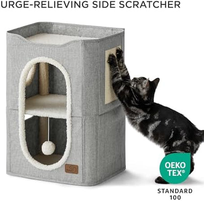 Bedsure 2 Story Cat House for Indoor Cats - Image 2