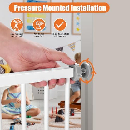 keny 29"-47.3" Extra Wide Baby Gate - Image 3
