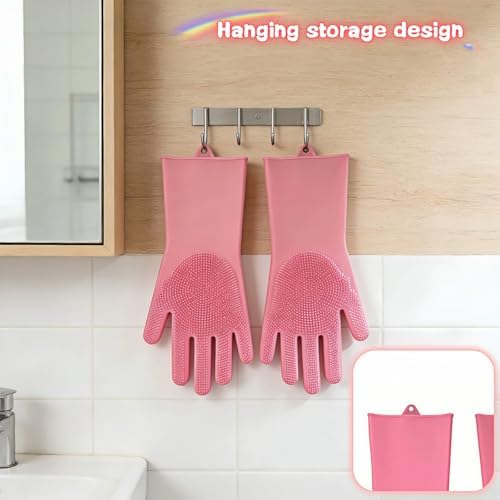 Silicone Dog Grooming Glove for Dogs and Cats, Enhanced Five-Finger Fit - Image 7