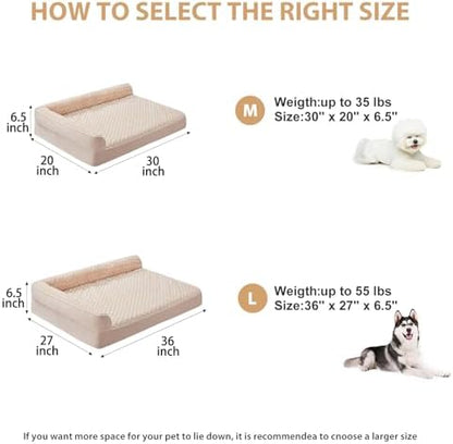 BFPETHOME Orthopedic Washable Dog Bed, Sleeping Couch - Image 5