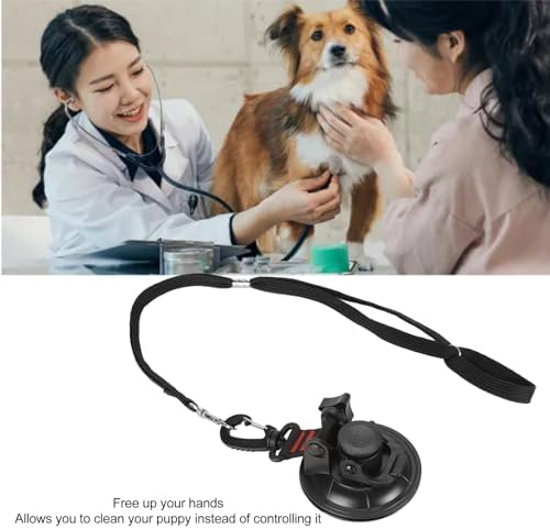 Dog Bathing Tether with Suction Cup, Adjustable Pet Bath Restraint Leash Puppy - Image 6