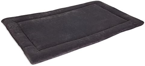 Petmate Aspen Pet Rectangular Kennel Mat, Dark Gray, by Petmate