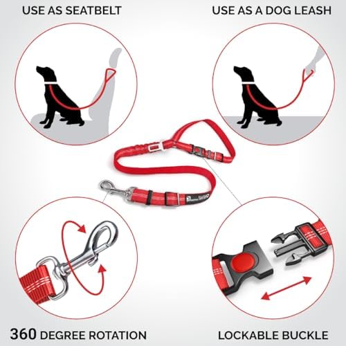 Comfortable Dog Seat Belt Harness - Image 3
