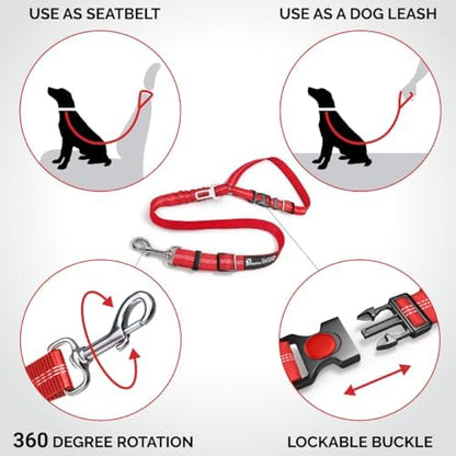 Comfortable Dog Seat Belt Harness - Image 3