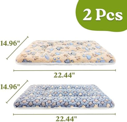 2 Pack Cat Blankets for Indoor Cats, Ultra Soft Reversible Mat, Fluffy Flannel - Image 6