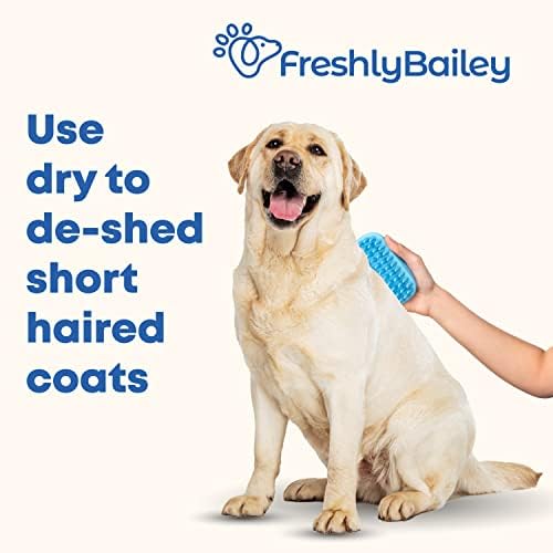 Rubber Curry Brush for Dogs - Image 2