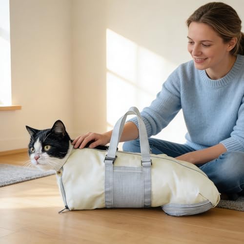 Cinf Cat Restraint Grooming Bag, Anti-Scratch Tool - Image 6