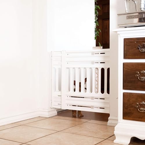 IRIS USA Pet Gate, Adjustable Width - Image 4