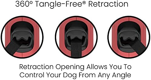 TUG Monochrome Tiny 360° Tangle-Free Retractable Dog Leash | Cat Leash | 10 ft - Image 3