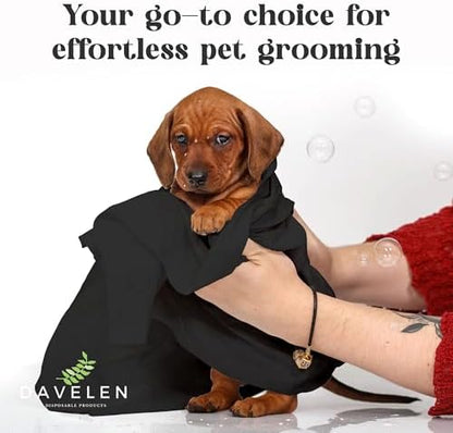 DAVELEN Disposable Pet Towels, Super Absorbent, - Image 6