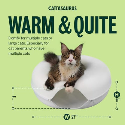 Cattasaurus Peekaboo Cat Cave, Extra Spacious - Image 6