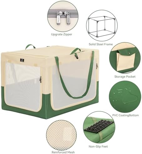 A 4 Pet 30-in Collapsible Soft Dog Crate, Medium Dogs - Image 3