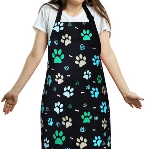 Dog Grooming Water-repellent Apron by DASHUAIGE