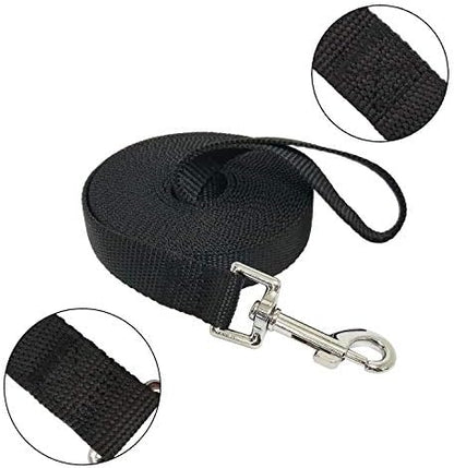 Nylon Training Dog Leash for Small Medium Large Dogs, 15ft 20ft 30ft 50ft Long - Image 2