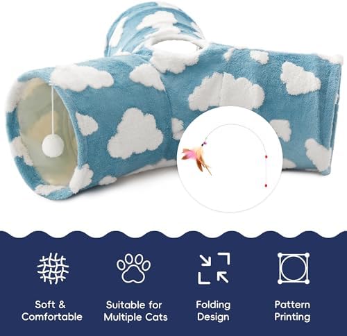 Tempcore Cat Tunnel, 3-Way Collapsible Toy - Image 7