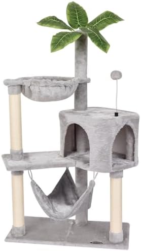 Cat Tree Cat Tower Condo Pet Activity Center Sisal Scratching Post by KIYUMI