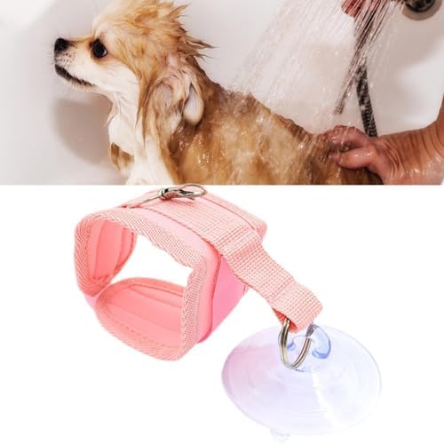 Pet Bathing Suction Cup Tether Adjustable Lightweight Bath Fixer Leash - Image 5