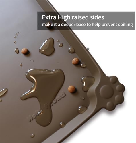 Hoki Found X-Large Silicone Pet Food Mat Tray - Image 2