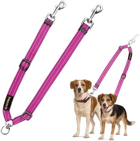 MingXpet Double Dog Leash for Two Dogs, No Pull Dog Leash, 360° Swivel No by MingXpets