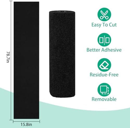 Cat Scratch Couch Furniture Protector, Trimmable Self-Adhesive Cat Scratch - Image 2