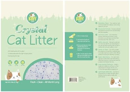 Kitty City Crystal Cat Litter, Silica Gel Crystals - Image 2