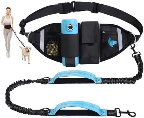 Hands Free Dog Leash, Waist Leash by Yungaspy