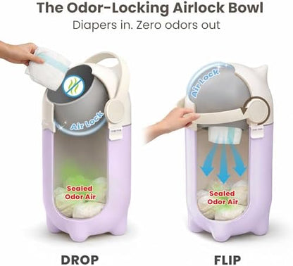 iTouchless Odor-Locking Diaper Pail - Image 3