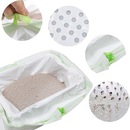 42Pcs Sifting Cat Litter Box Liners - Image 7