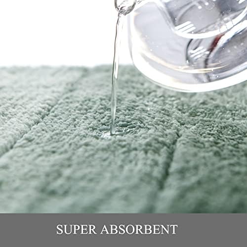 Kmson Ombre Bath Mat for Bathroom, Non Slip Ultra Soft and Thick Water - Image 6