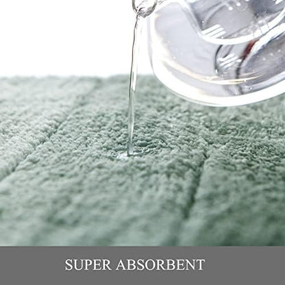 Kmson Ombre Bath Mat for Bathroom, Non Slip Ultra Soft and Thick Water - Image 6