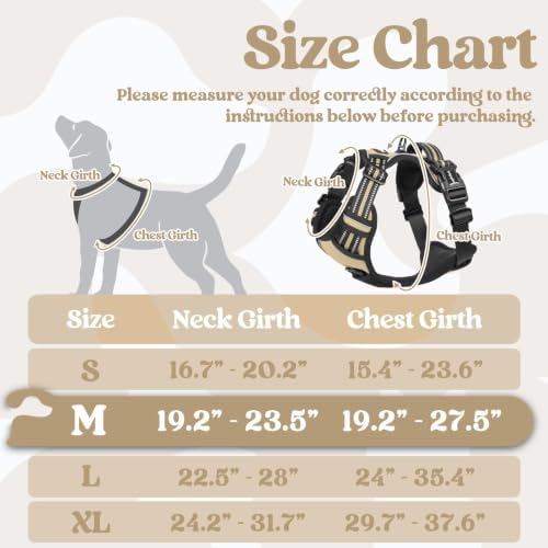 rabbitgoo Dog Harness Medium Sized, Updated Easy On & Off - Image 2