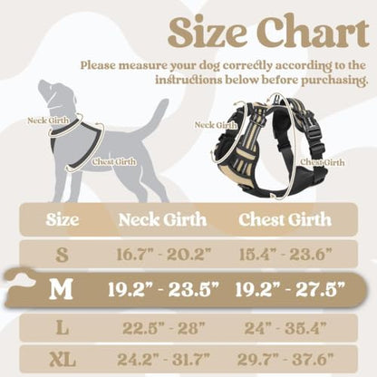 rabbitgoo Dog Harness Medium Sized, Updated Easy On & Off - Image 2