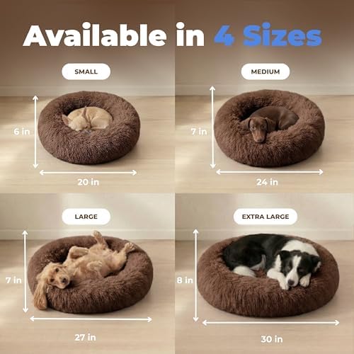 Best Pet Supplies Round Calming Dog Bed - Image 3