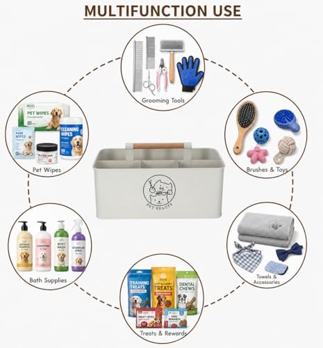 Premium Dog Cat Grooming Supplies Organizer - Image 4