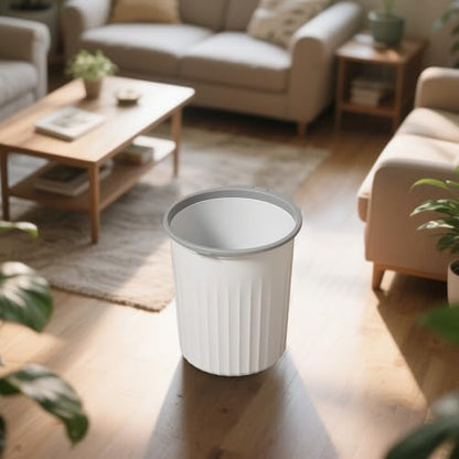 Bathroom Garbage Can, Lightweight Durable Striped Garbage Cans - Image 4