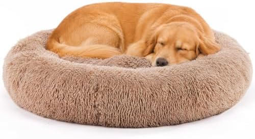 DUMOS 37.4 Inch Large Donut Dog Bed by DumosLifestyle
