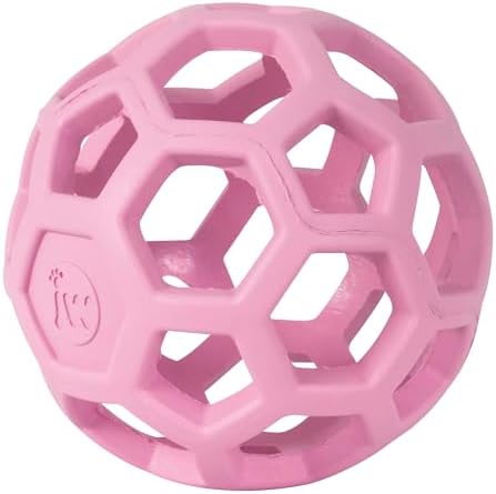 JW Pet HOL-ee Roller Dog Puzzle Ball, Small 3in, Natural Rubber - Image 2
