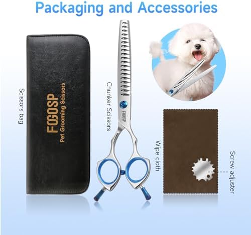 Chunkers Dog Grooming Scissors Professional Thinning Shears - Image 7
