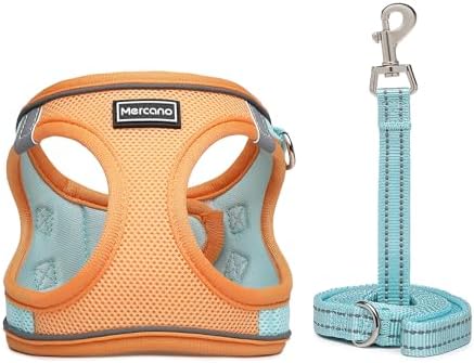 Mercano Soft Mesh Dog Harness and Leash Set, Step-in Reflective Breathable - Image 2