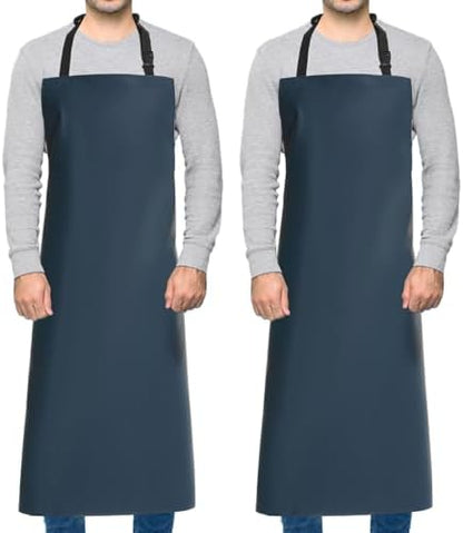 Homsolver 2 Pack Waterproof Dishwasher Rubber Adjustable Apron by Homsolver