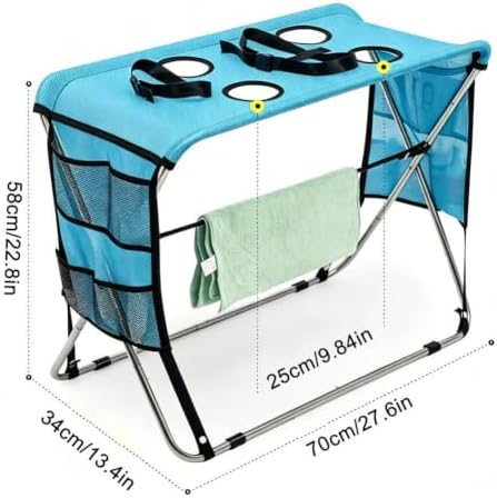 Foldable Pet Grooming Table, for Holding Anxious Cat During Baths - Image 3