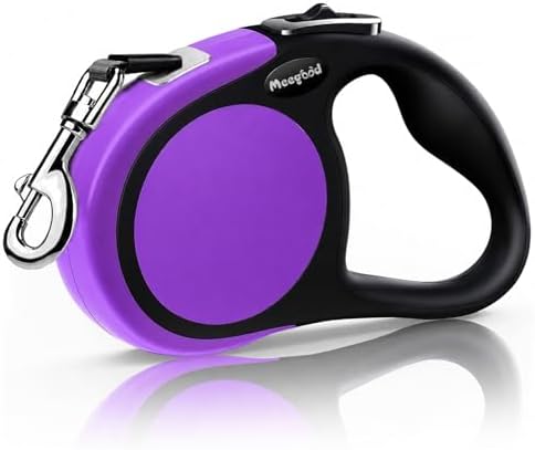 Heavy Duty Retractable Dog Leash-16ft Strong & Durable Walking Leash by MEEGOOD