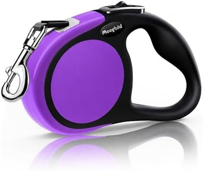 Heavy Duty Retractable Dog Leash-16ft Strong & Durable Walking Leash by MEEGOOD